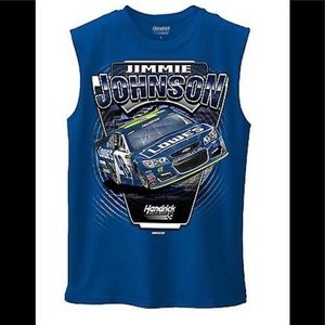 Hendrick JIMMIE JOHNSON BLUE NASCAR SHIRT Medium